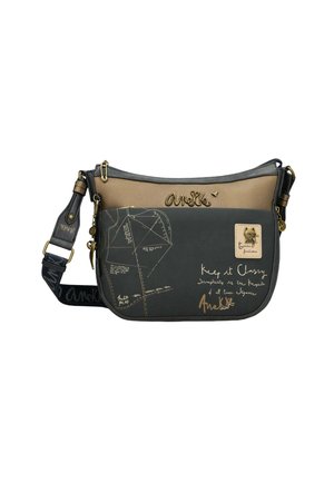 TRACOLLA  BOUTIQUE - Borsa a tracolla - dark blue beige