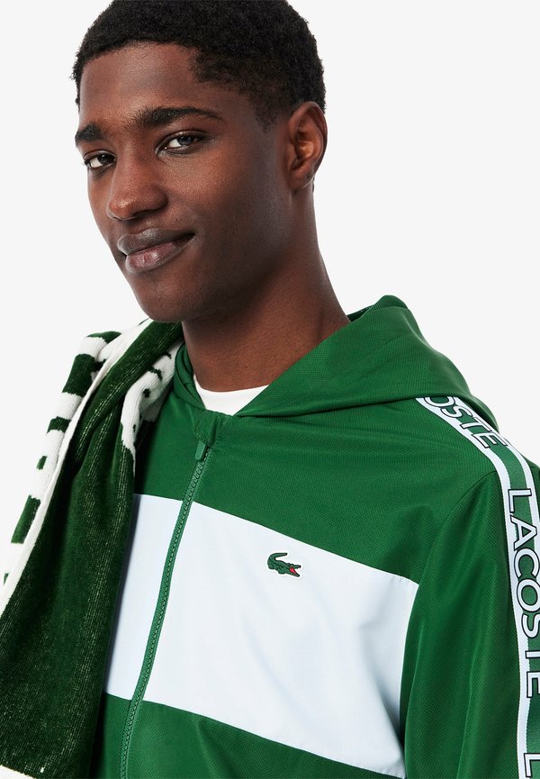 TENNIS JACKET - Training jacket - vert   bleu clair hai2