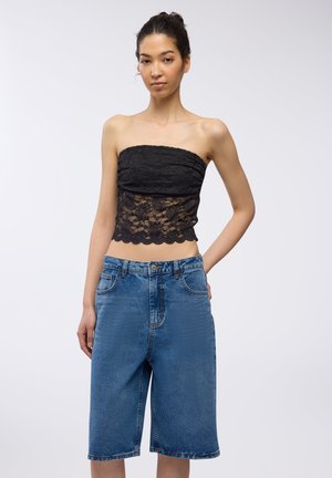 Shorts di jeans - blu denim medio