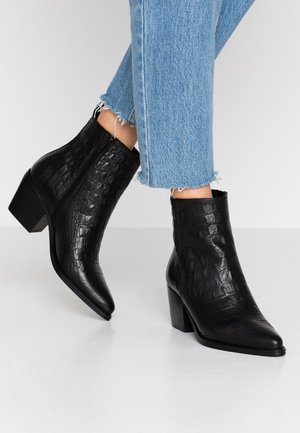 Cowboy-/Bikerlaarsjes - black