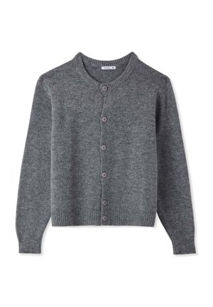 GIROCOLLO BOXY A TINT - Cardigan - canna di fucile