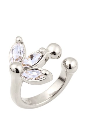 CUFF MIT KRISTALLEN VON SWAROVSKI  - Ohrringe - silver-coloured