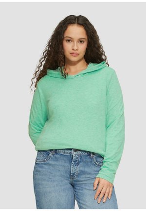 Sweat à capuche - grün