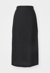 PULL ON SLIP SKIRT  - Maxirok - black