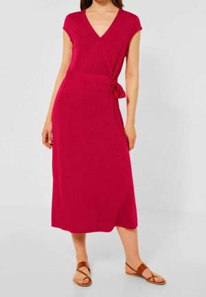 Robe pull - metallic red