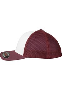 Flexfit Nokkmüts - maroon/white/maroon