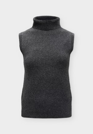 VILA, VILOLO ROLL NECK - Pullover - dark grey melange