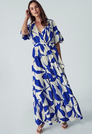 WILLA SOLE - Maxikjoler - deep blue leaf