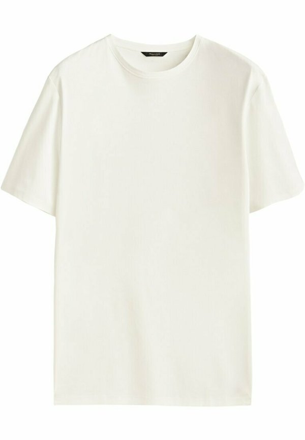 KURZÄRMELIGES  AUS REINER  - Basic T-shirt - beige2