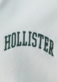 Hollister Co. RELAXED - Tröja med dragkedja - off-white