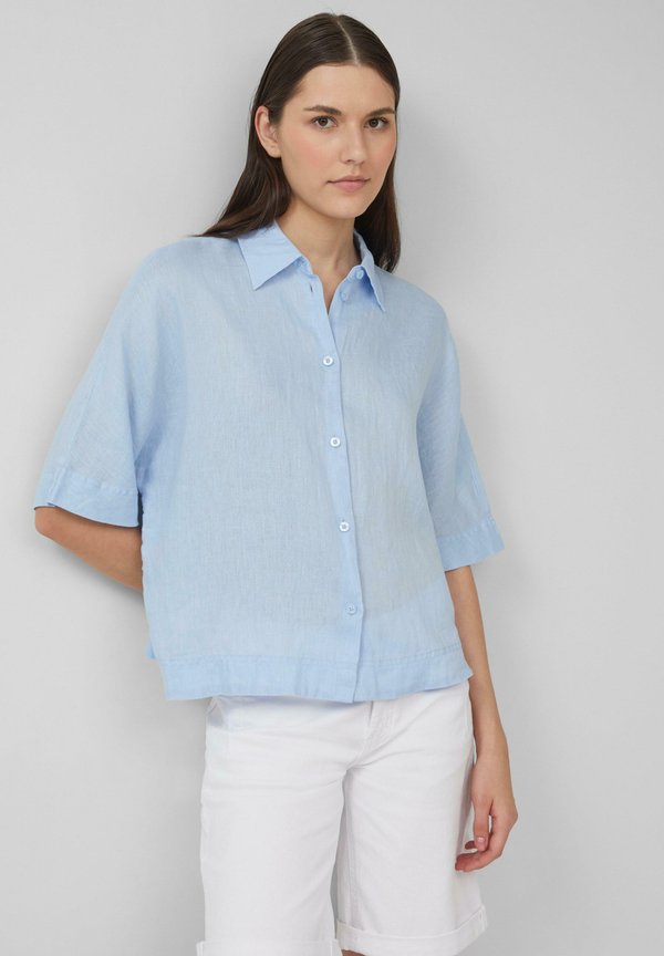 Hemdbluse - hellblau