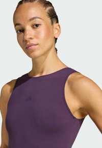 adidas Performance YGA MOTION ONES - Gimnastički dres - aurora plum