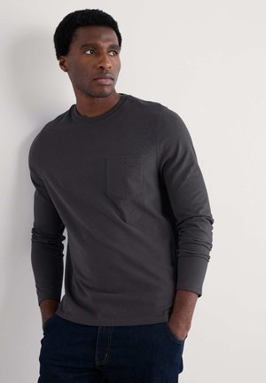 Seasalt Cornwall Pikkade varrukatega topp - black onyx