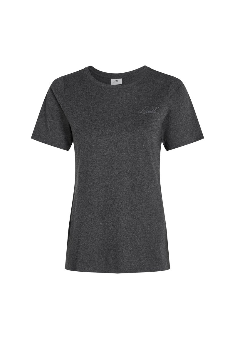 O’Neill T-shirt basic gemêleerd zwart