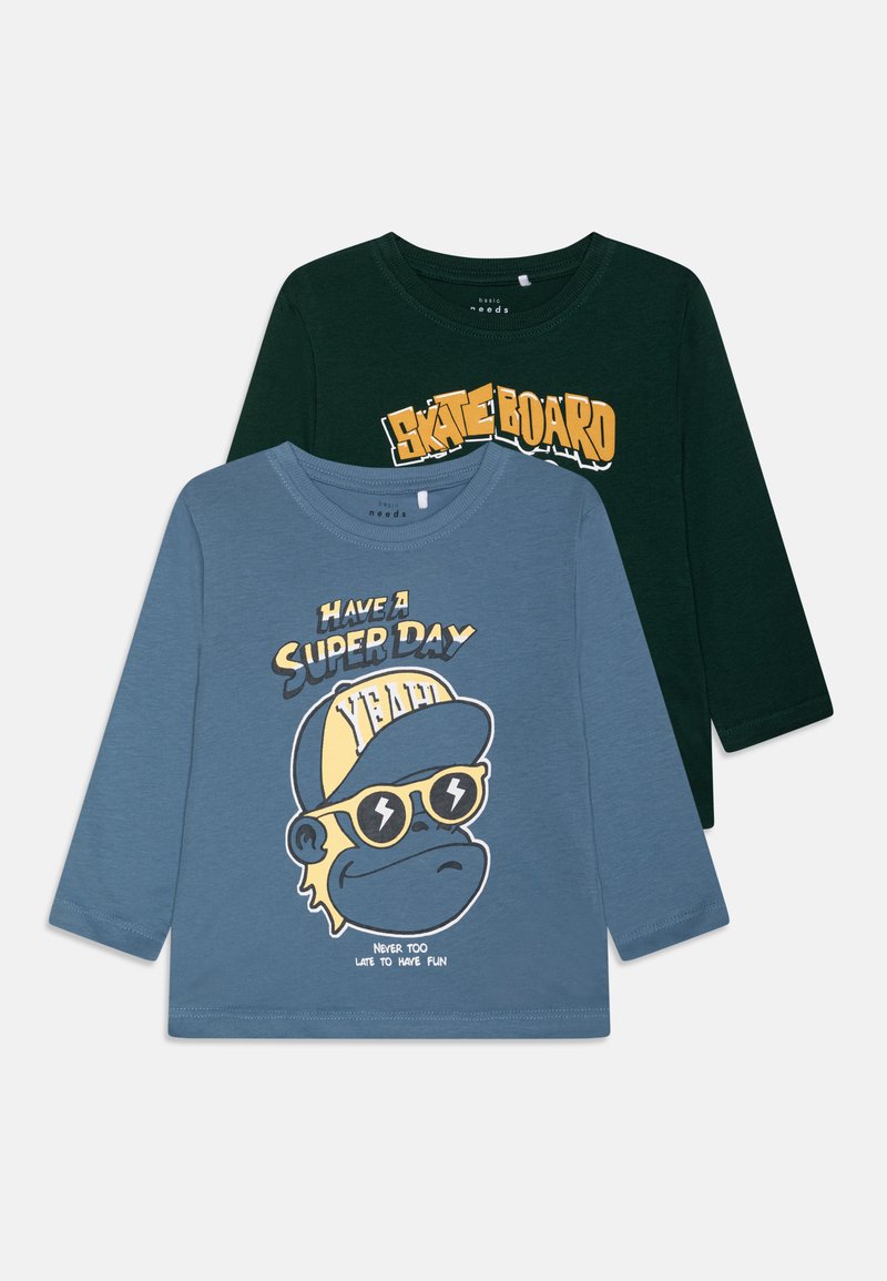 Name it NMMVAGNO LOOSE 2 PACK - Hosszú ujjú felső - coronet blue/pine grove
