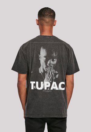 F4NT4STIC TUPAC SHAKUR PRAYING - Print T-shirt - schwarz