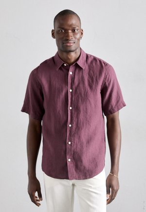 SPENSER - Camisa - bordeaux