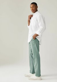 Next SLIM FIT STRETCH - Chinos tipa bikses - pale green