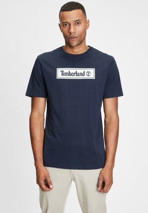 LINEAR - T-shirt con stampa - dark sapphire