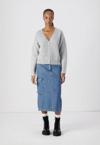 JJXX JXADEN STRUCTURE - Cardigan - light grey