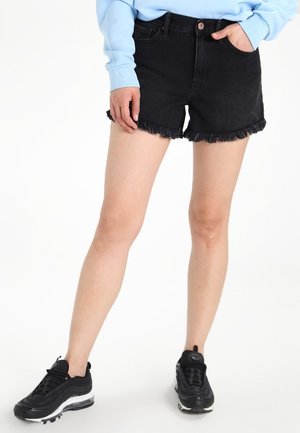 Jeansshorts - black