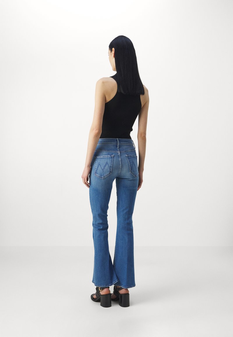 Femmes Robe de demoiselle d'honneur longue bleu poussiéreux