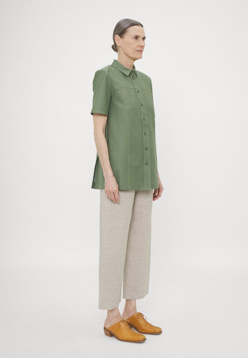 Max Mara Leisure REA - Užsagstoma palaidinė - verde salvia