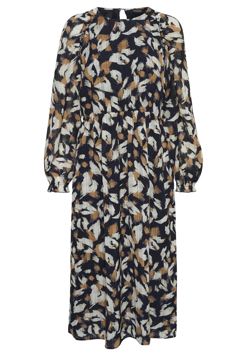 Soaked in Luxury Jurk donkerblauw Soaked in Luxury Jurk donkerblauw