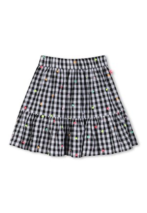 GINGHAM  - A-Linien-Rock - blanc noir