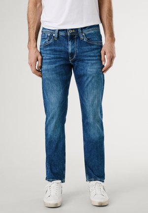 Jeans Straight Leg - blue denim