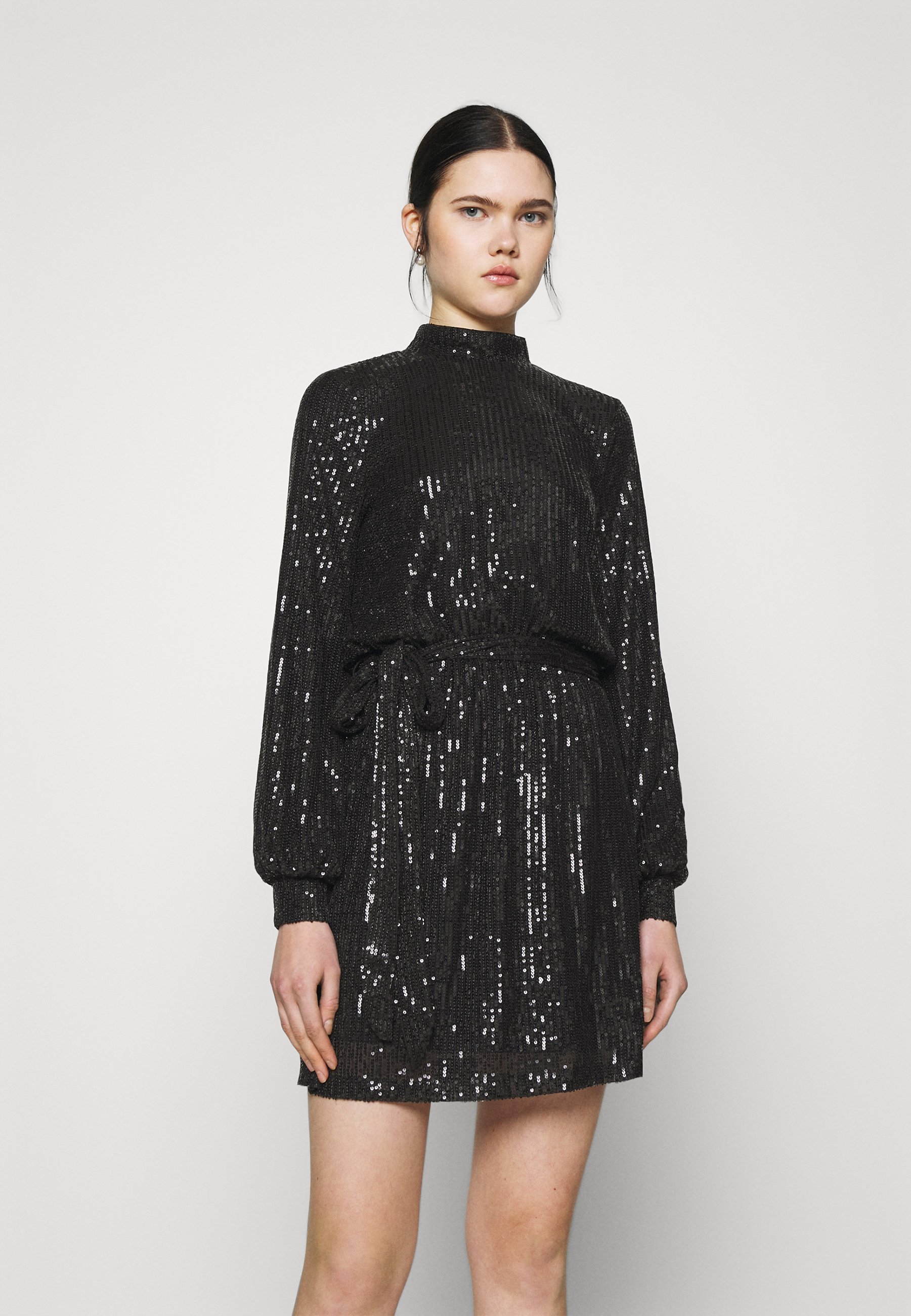 Nly by Nelly HIGH NECK SEQUIN DRESS 