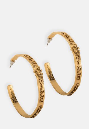 LOVE KILLS SLOWLY OVERSIZED HOOPS - Naušnice - gold-coloured