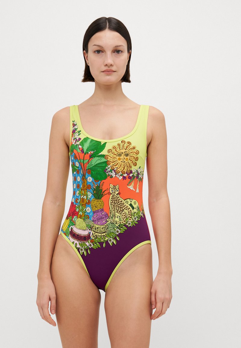 Alemais - TIGER ONE PIECE - Badedragt - multi, Forstør