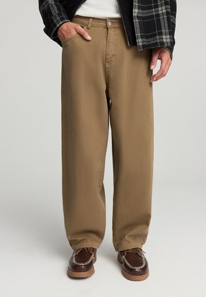 BALLOON  - Jeans baggy - beige