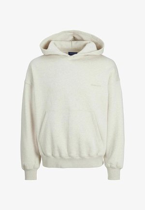 Džemperis su gobtuvu - oatmeal