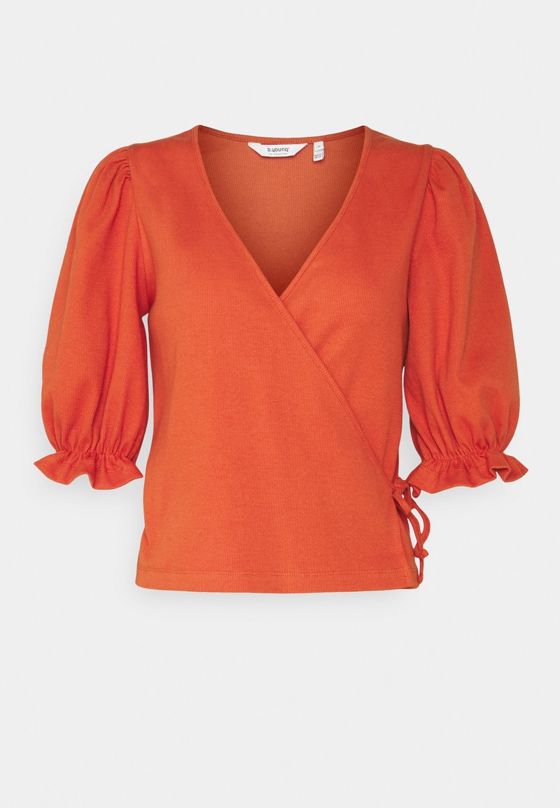 b.Young T-shirt print oranje b.Young T-shirt print oranje