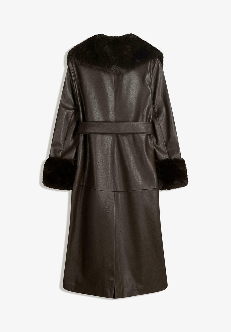 Manteau Bershka Marron Taille L - Occasion Très Bon état, Vêtement Décontracté