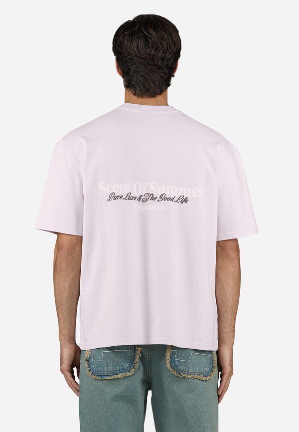 SEQUIA TEE - Print T-shirt - washed light lilac