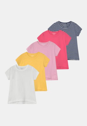 GIRLS KID 5 PACK - T-shirt print - multi-coloured