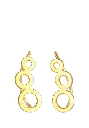 Elli CLIMBER CIRCLE - Pendientes - gold-coloured