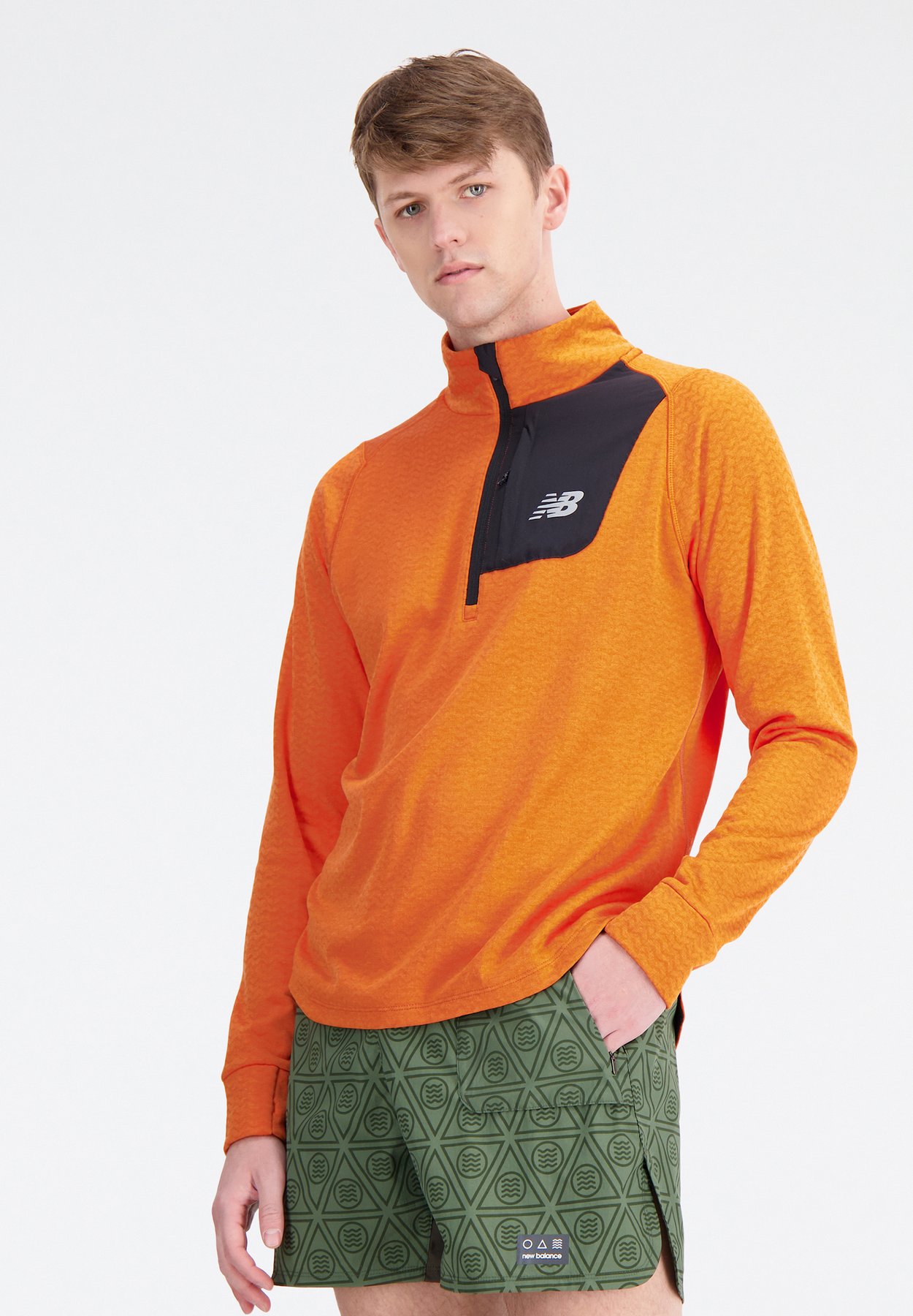 HEAT GRID HALF ZIP