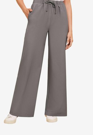 WIDE LEG DRAWSTRING  WAIST  - Nohavice - grey