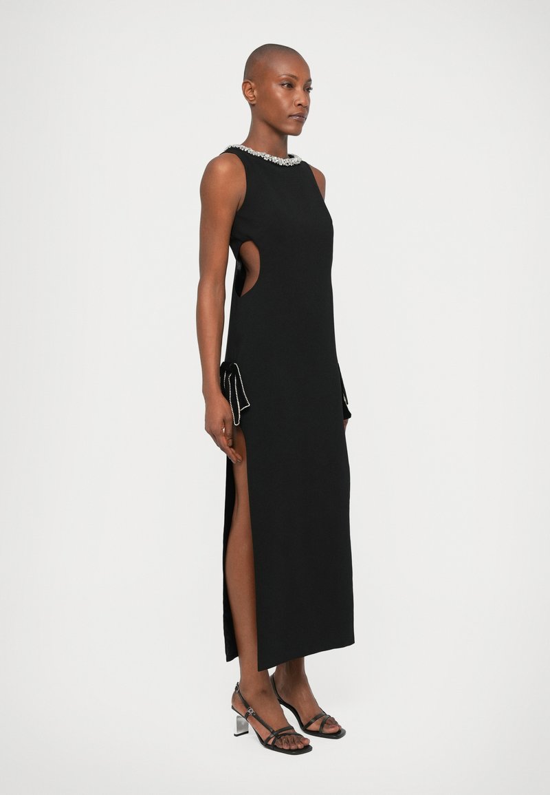 midi sequin black dress Amazon.com: Women's Sequin Midi Pencil Dress Trendy Bodycon Sparkle Wrapped  Club Dress Long Sleeve Slim Fit Night Out Prom Dress Black : Clothing,  Shoes & Jewelry main image 1