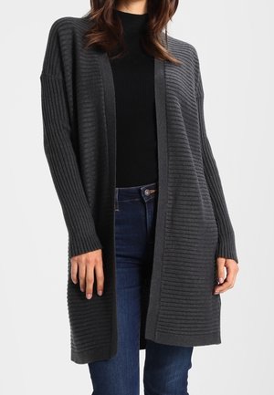 Neuletakki - mottled dark grey