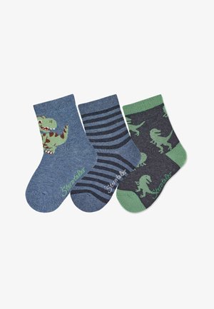 Sterntaler S�CKCHEN DINO, 3ER-PACK - Socks - blau marine