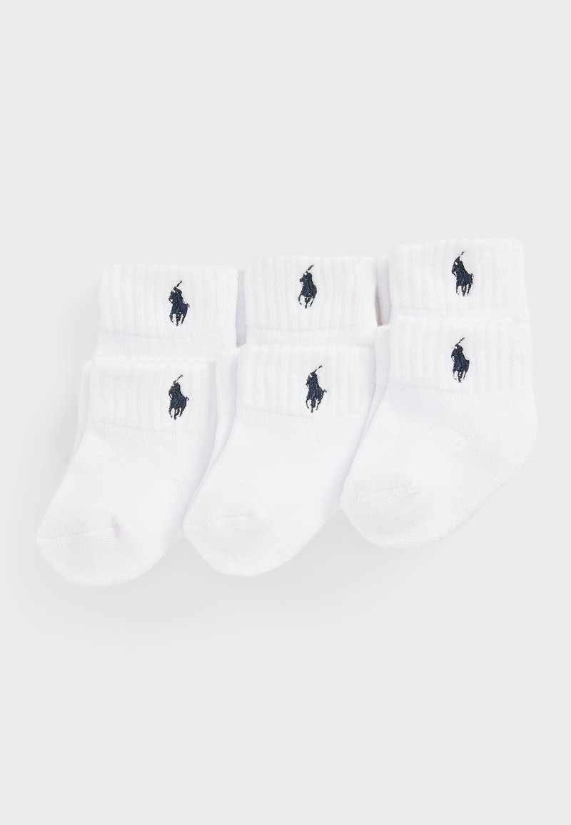 Polo Ralph Lauren CREW SOCK 6 PACK UNISEX - Ponožky - navy/white