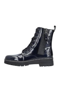 Rieker Botines con cordones - blau