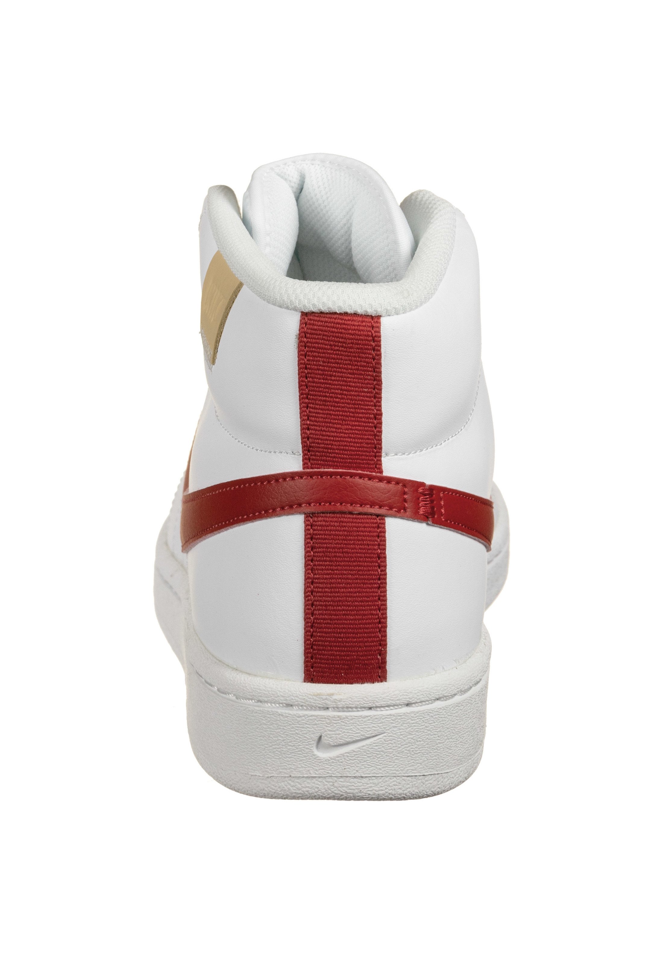 Nike Sportswear COURT ROYALE - Zapatillas altas - white/university  red/onyx/blanco - Zalando.es