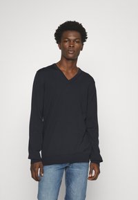 HUGO SAN VREDO - Strickpullover - navy