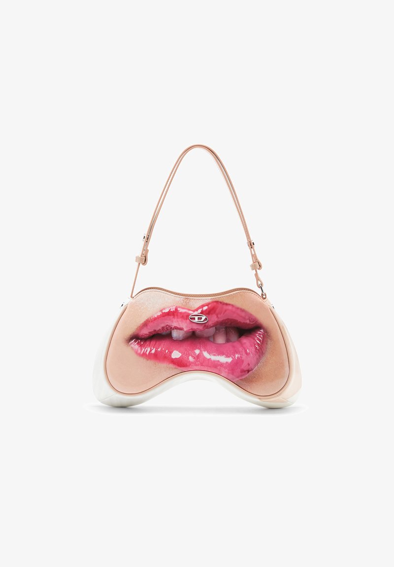 Diesel PLAY SHOULDER - Torbica - beige